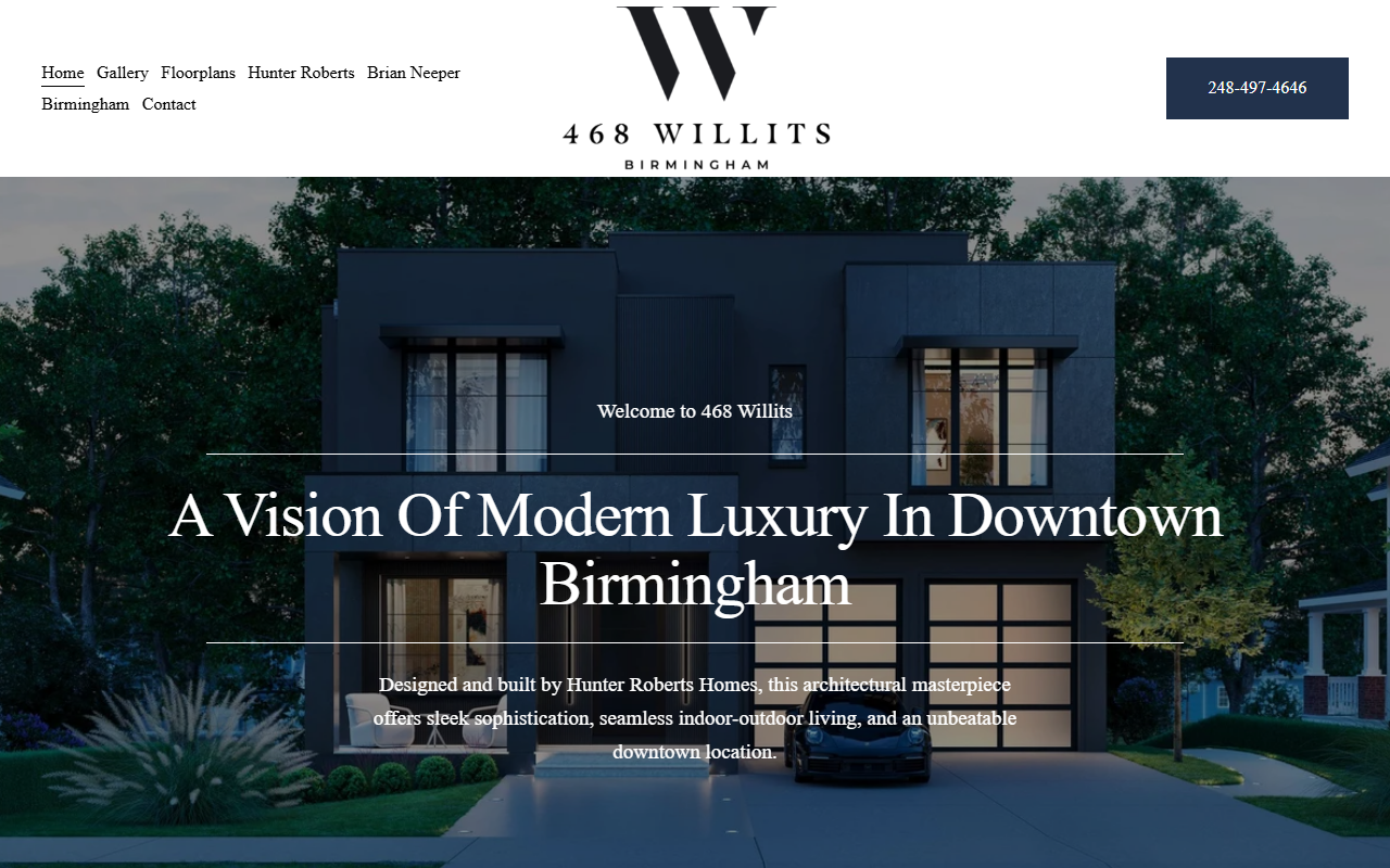 468willits.com screenshot