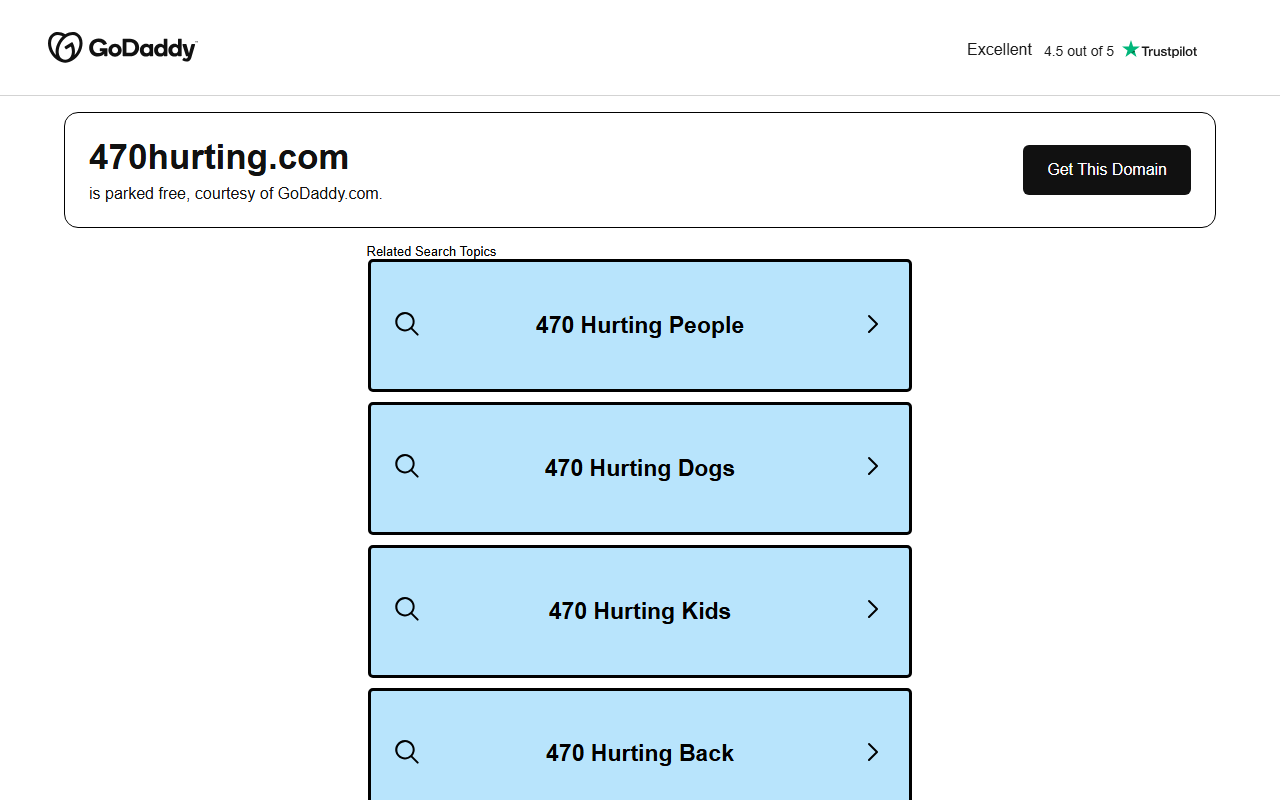 470hurting.com screenshot
