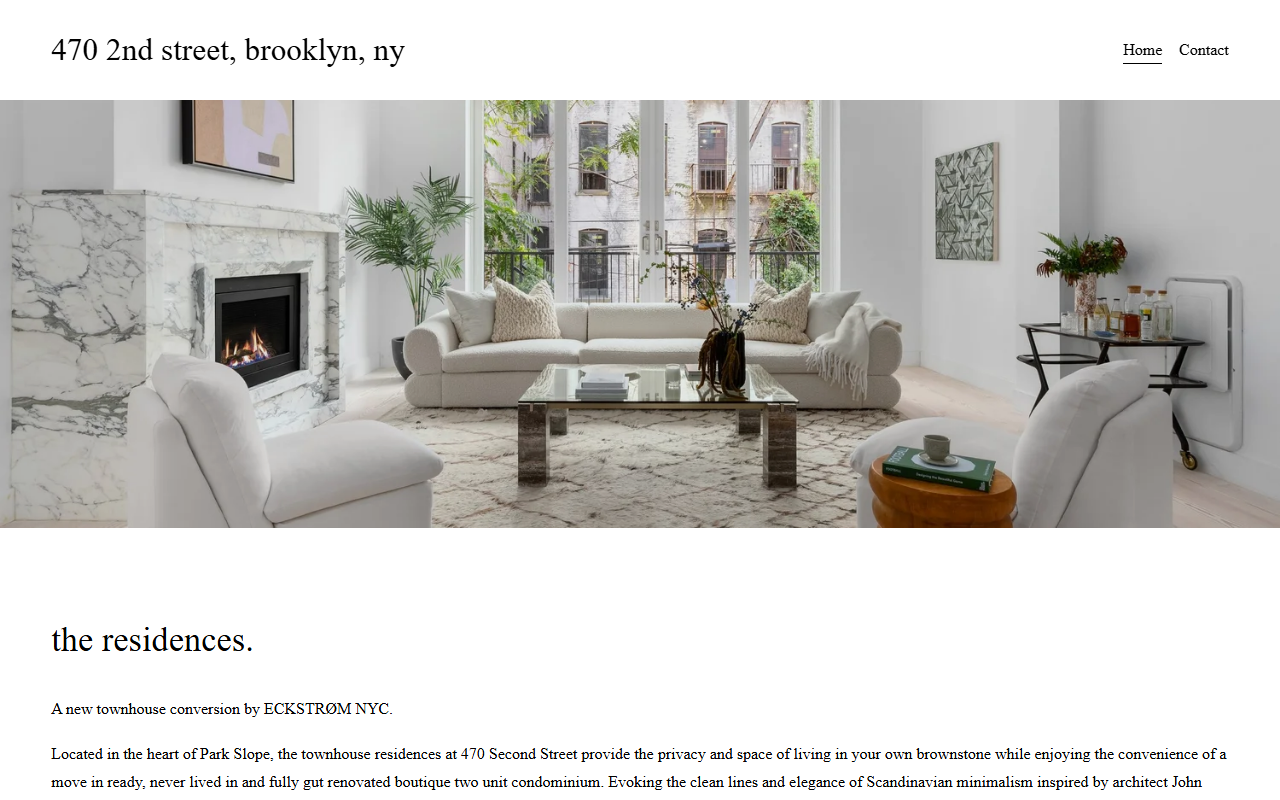 470secondstreet.com screenshot