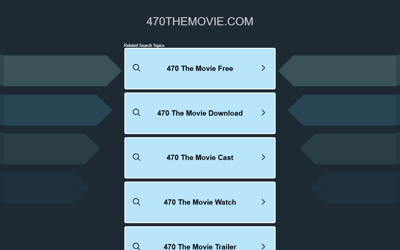 470themovie.com screenshot