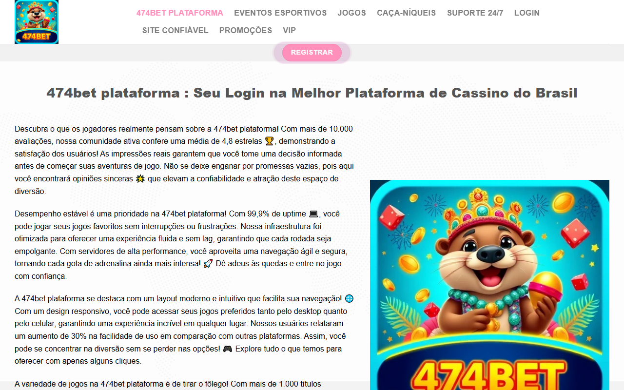 474betcomlogin.com screenshot