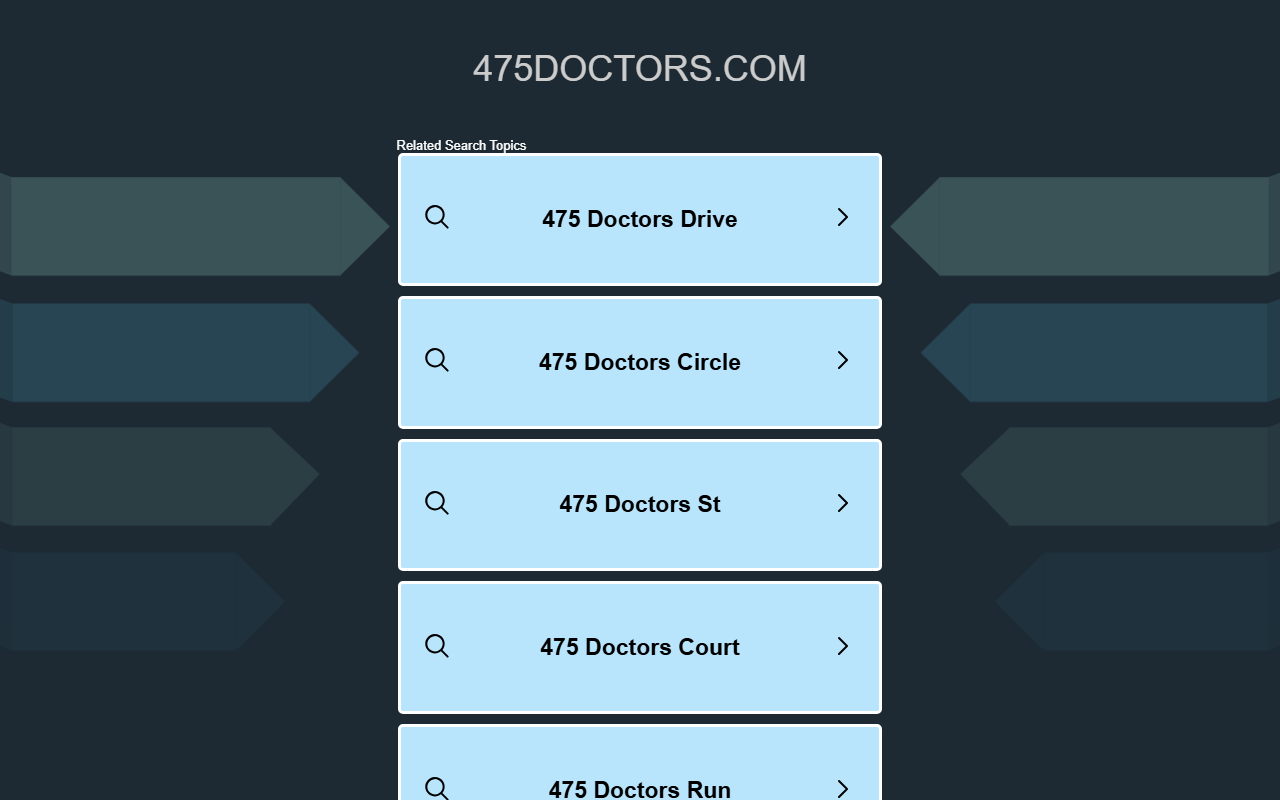 475doctors.com screenshot