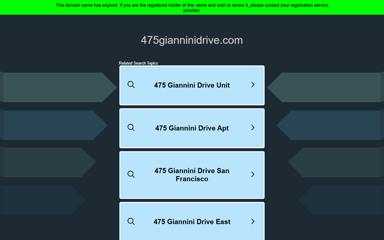 475gianninidrive.com screenshot