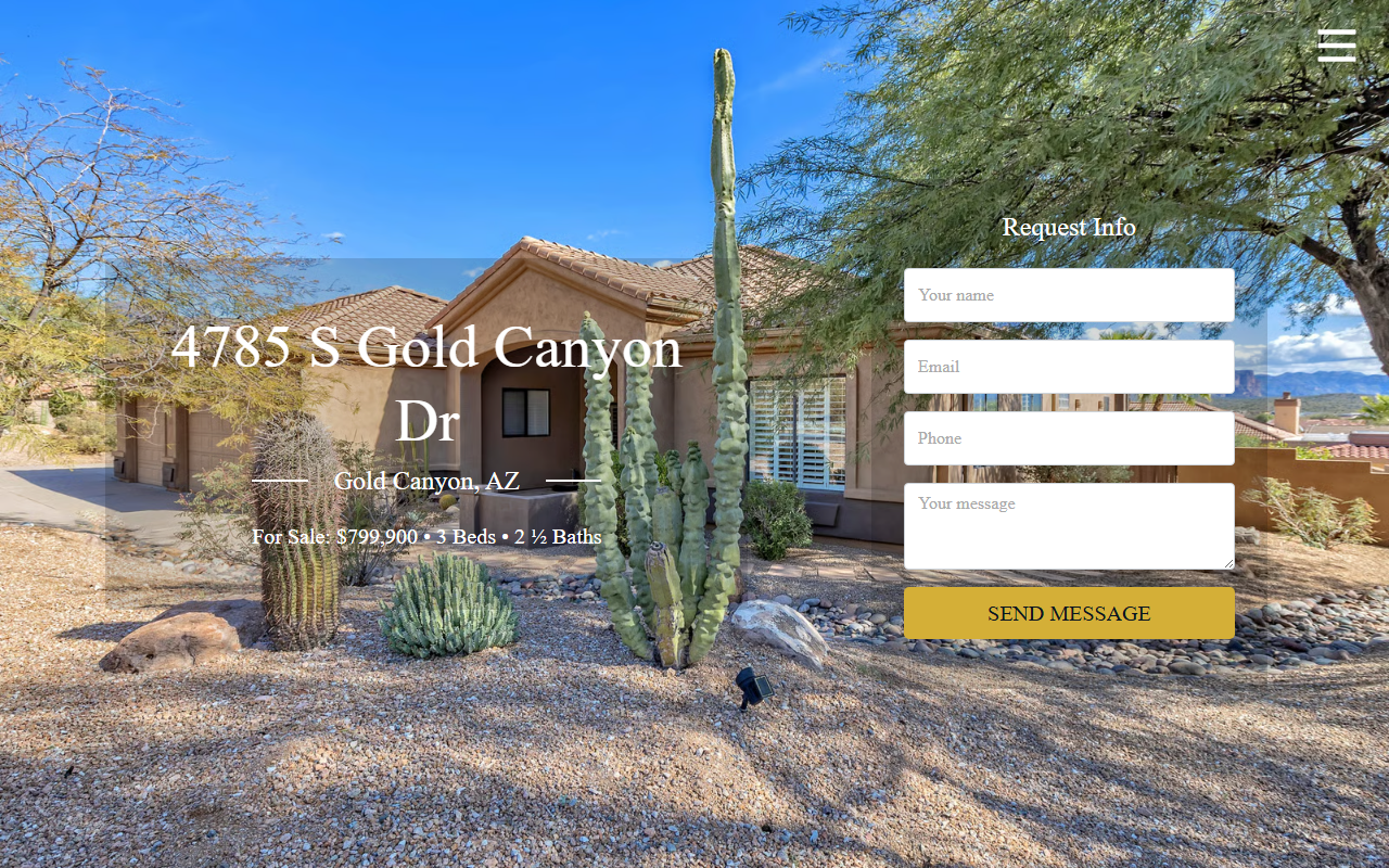 4785sgoldcanyon.com screenshot