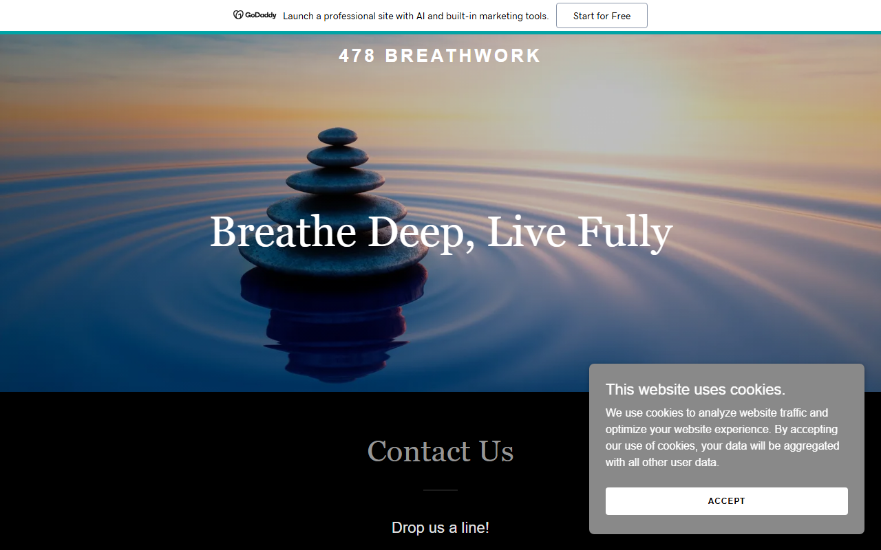 478breathwork.com screenshot