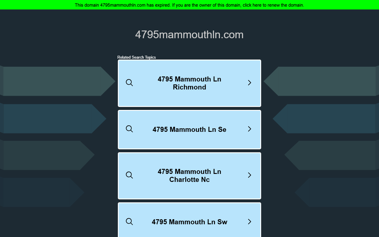 4795mammouthln.com screenshot