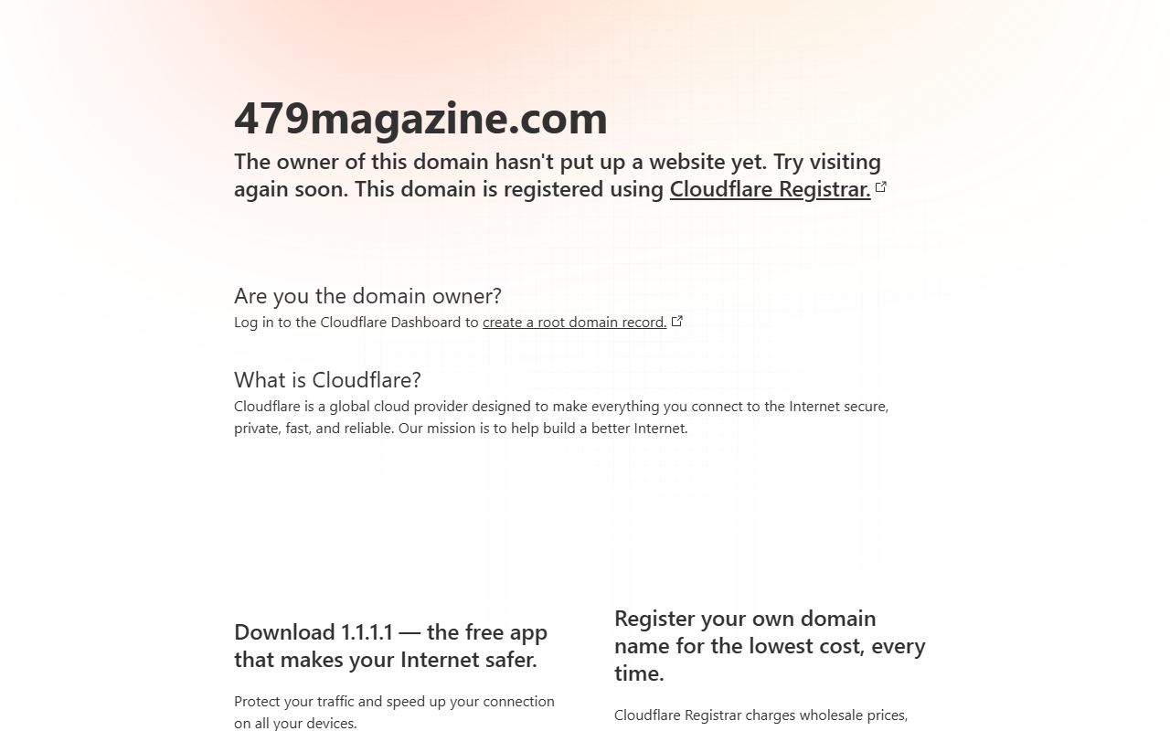 479magazine.com screenshot