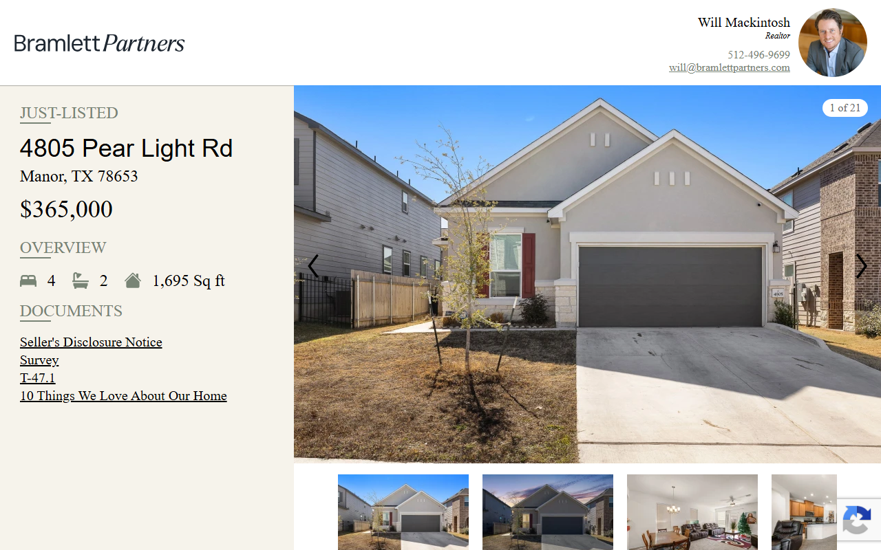 4805pearlight.com screenshot