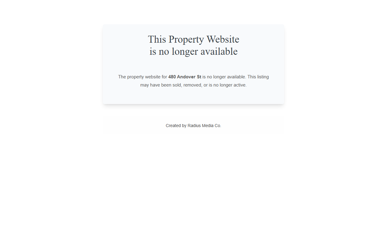 480andover.com screenshot
