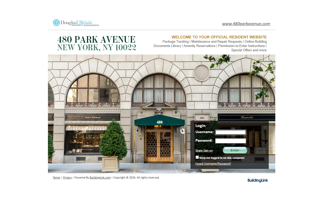 480parkavenue.com screenshot