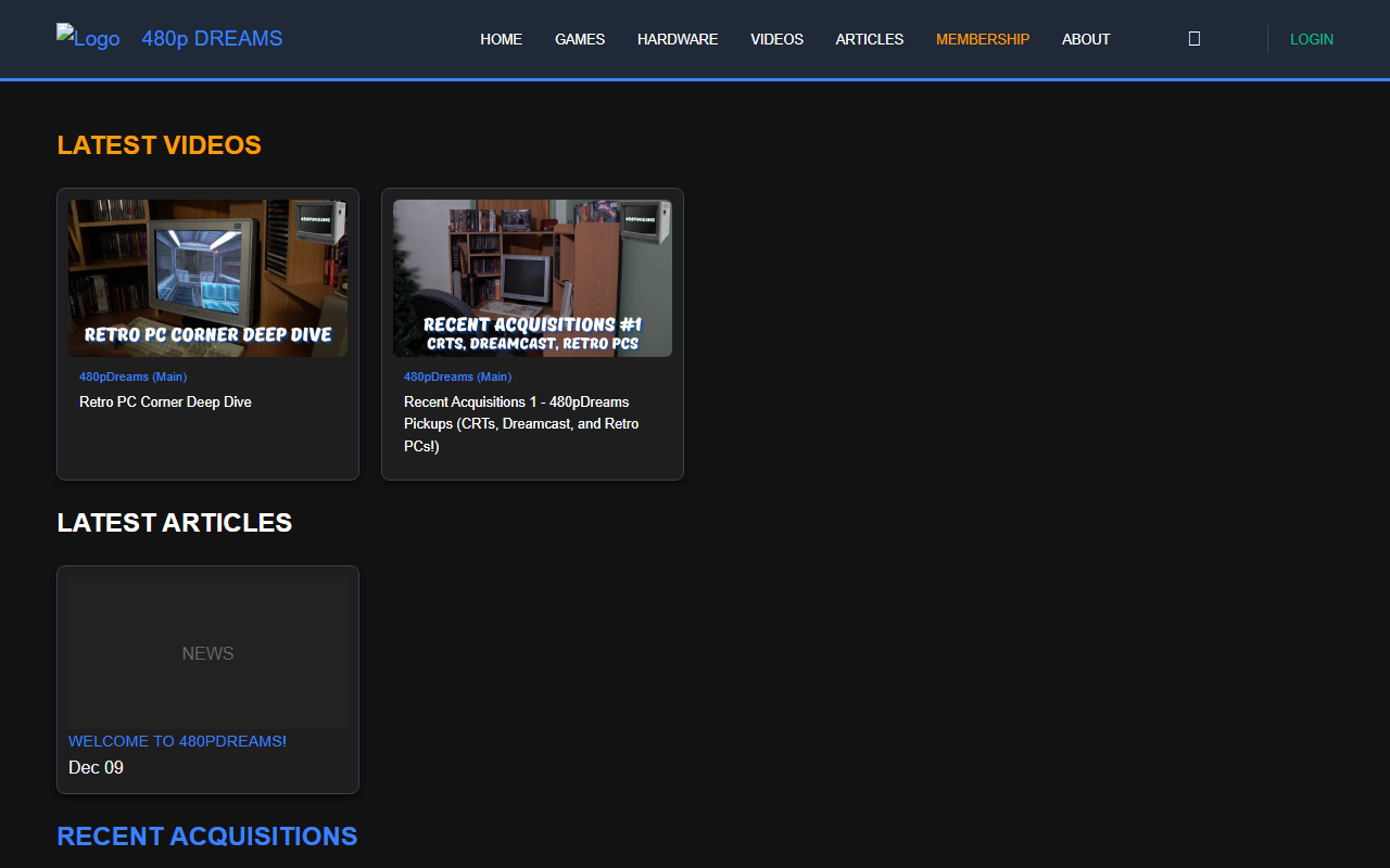 480pdreams.com screenshot
