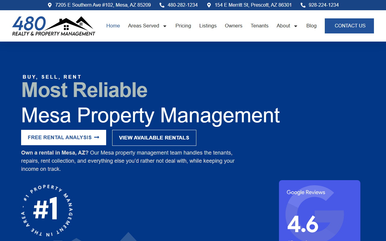 480realtypm.com screenshot