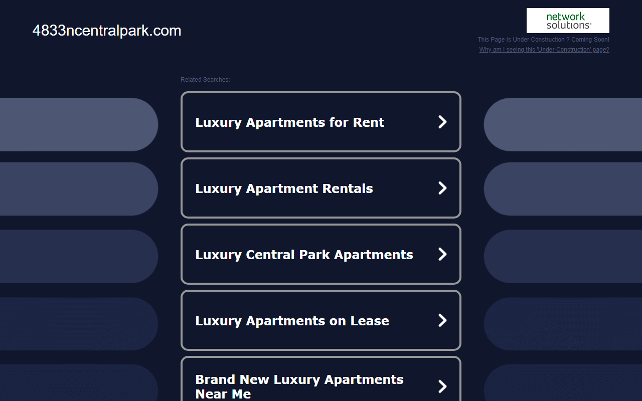 4833ncentralpark.com screenshot