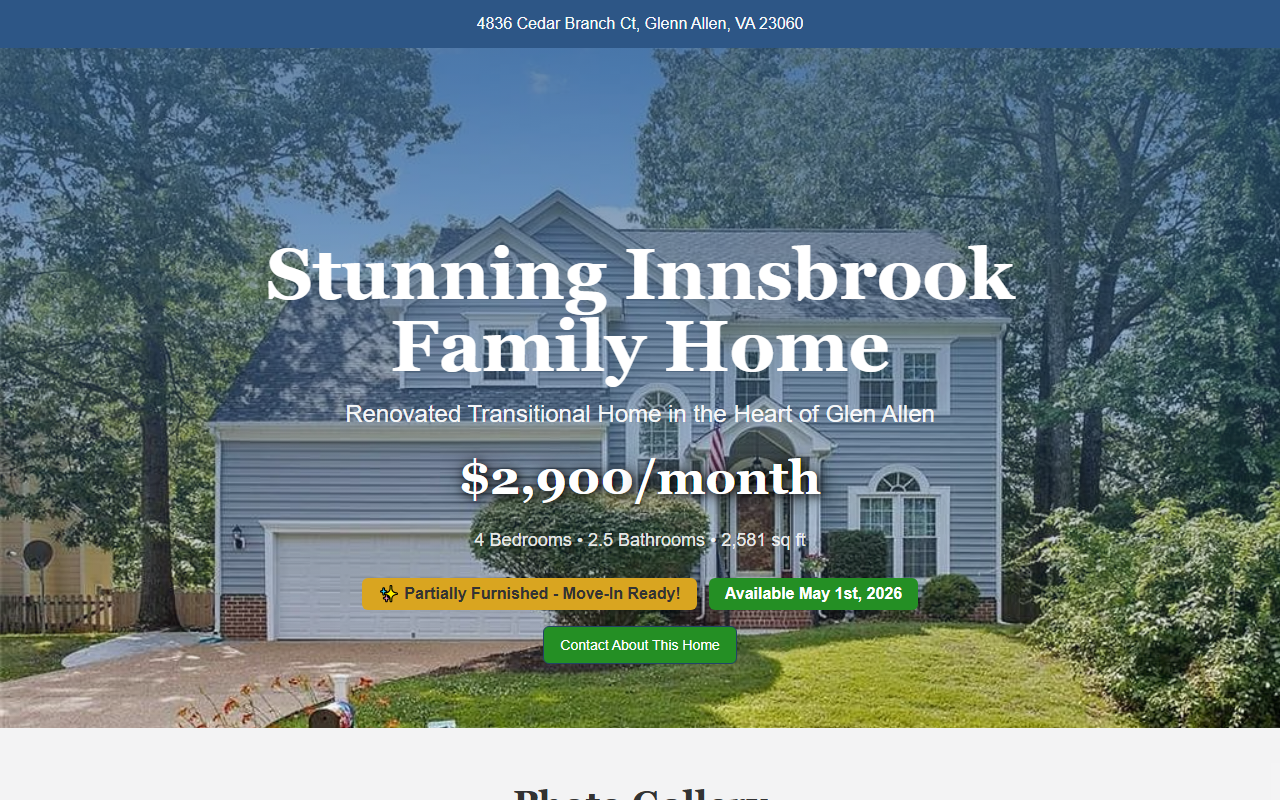 4836cedarbranch.com screenshot