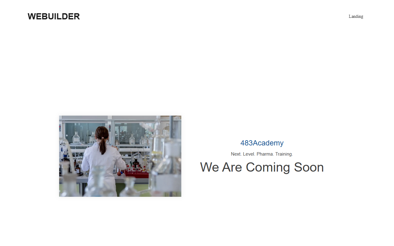 483academy.com screenshot