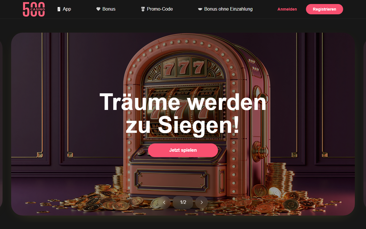 500-casino-at.com screenshot