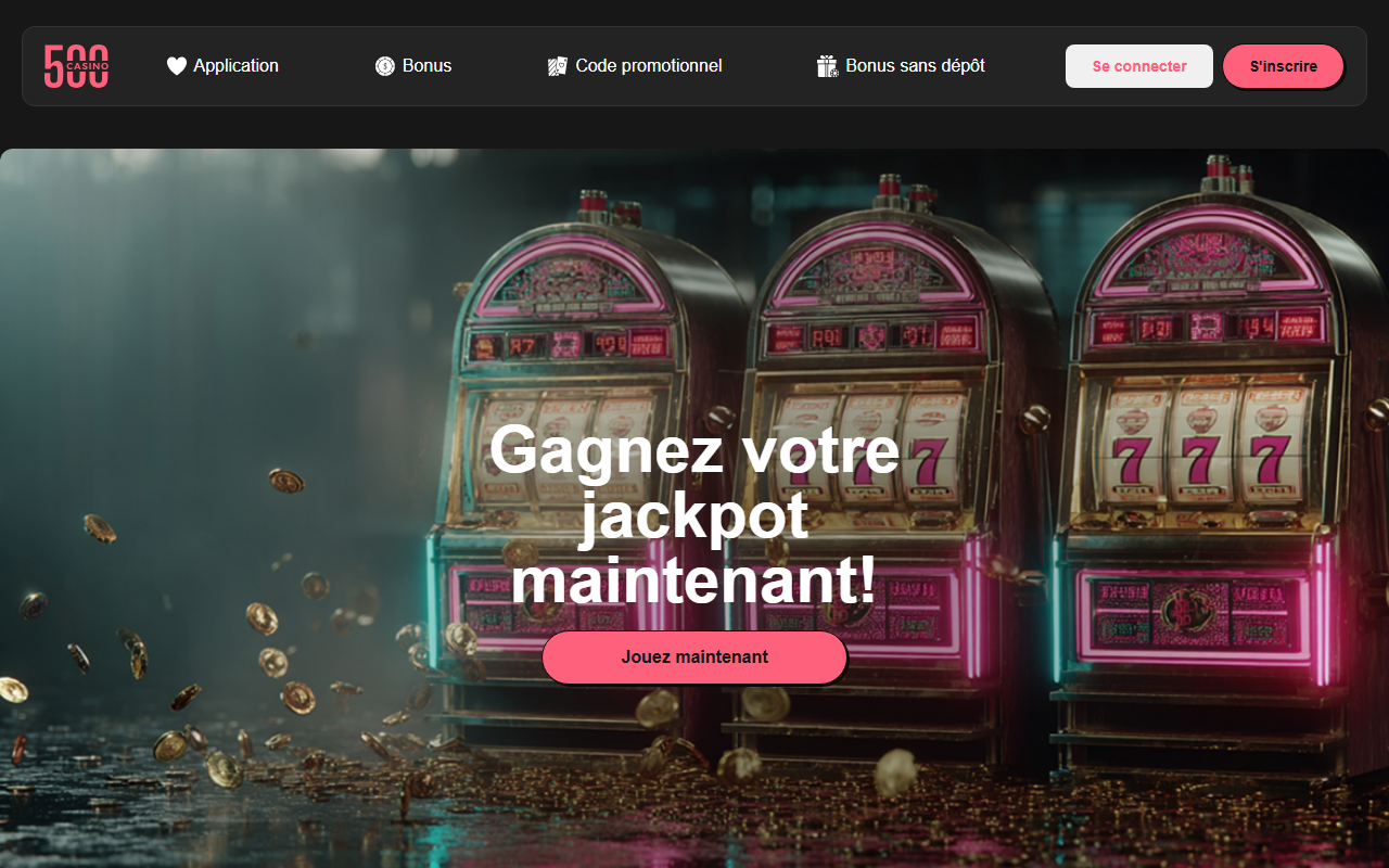 500-casino-fr.com screenshot