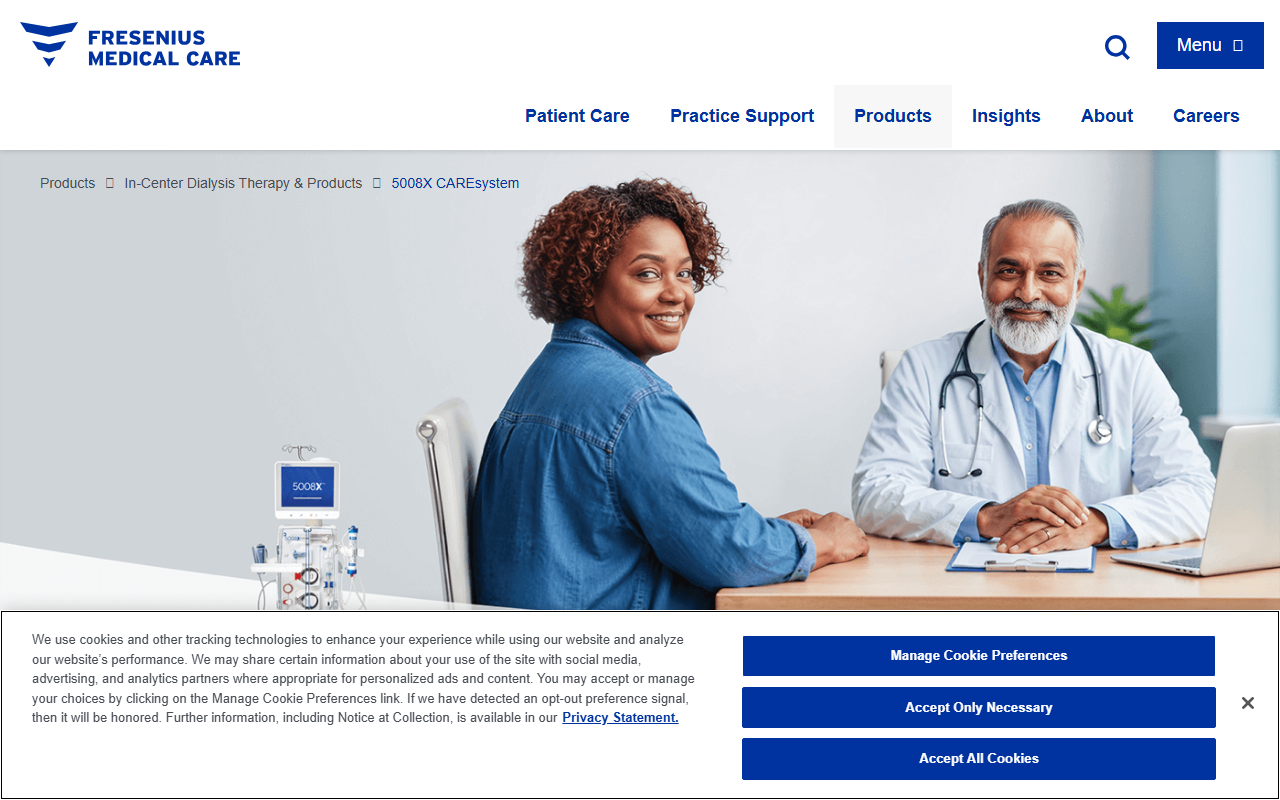 5008xcaresystem.com screenshot