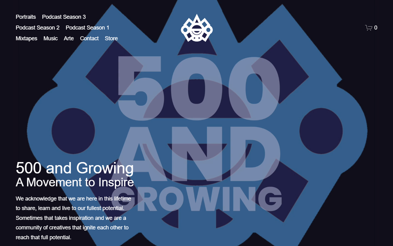 500andgrowing.com screenshot