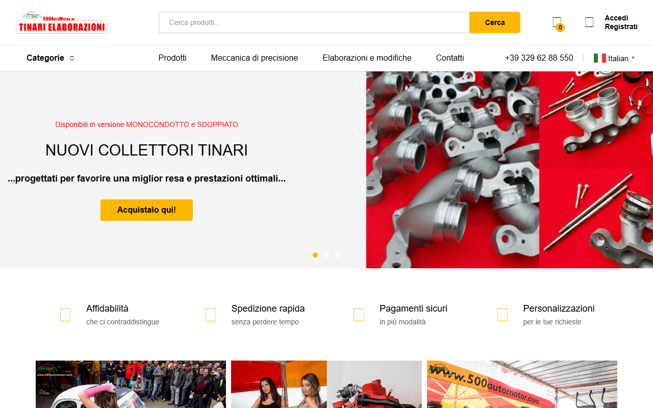 500automotor.com screenshot