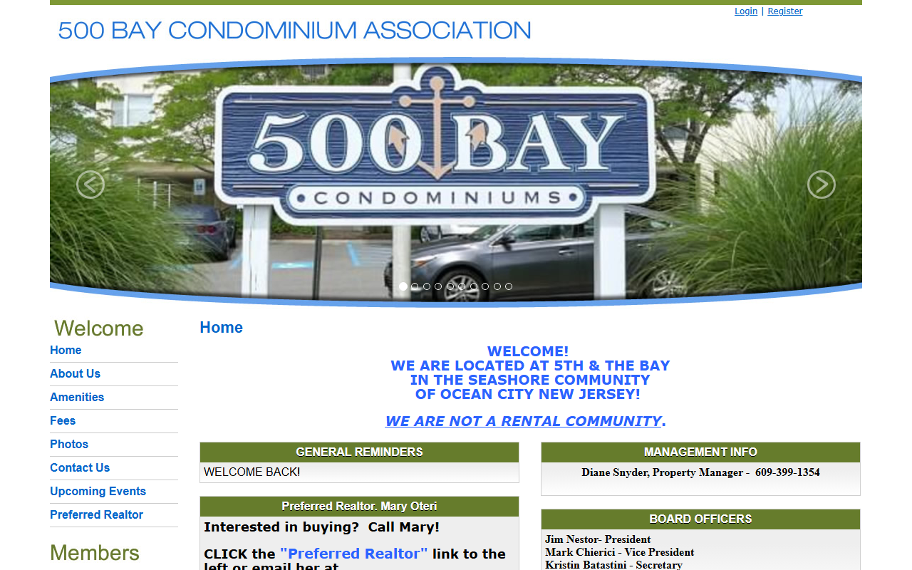 500baycondos.com screenshot