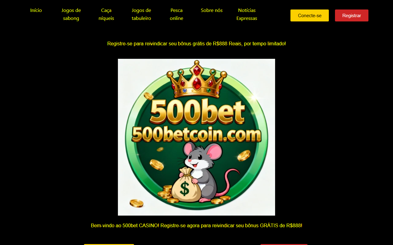 500betcoin.com screenshot