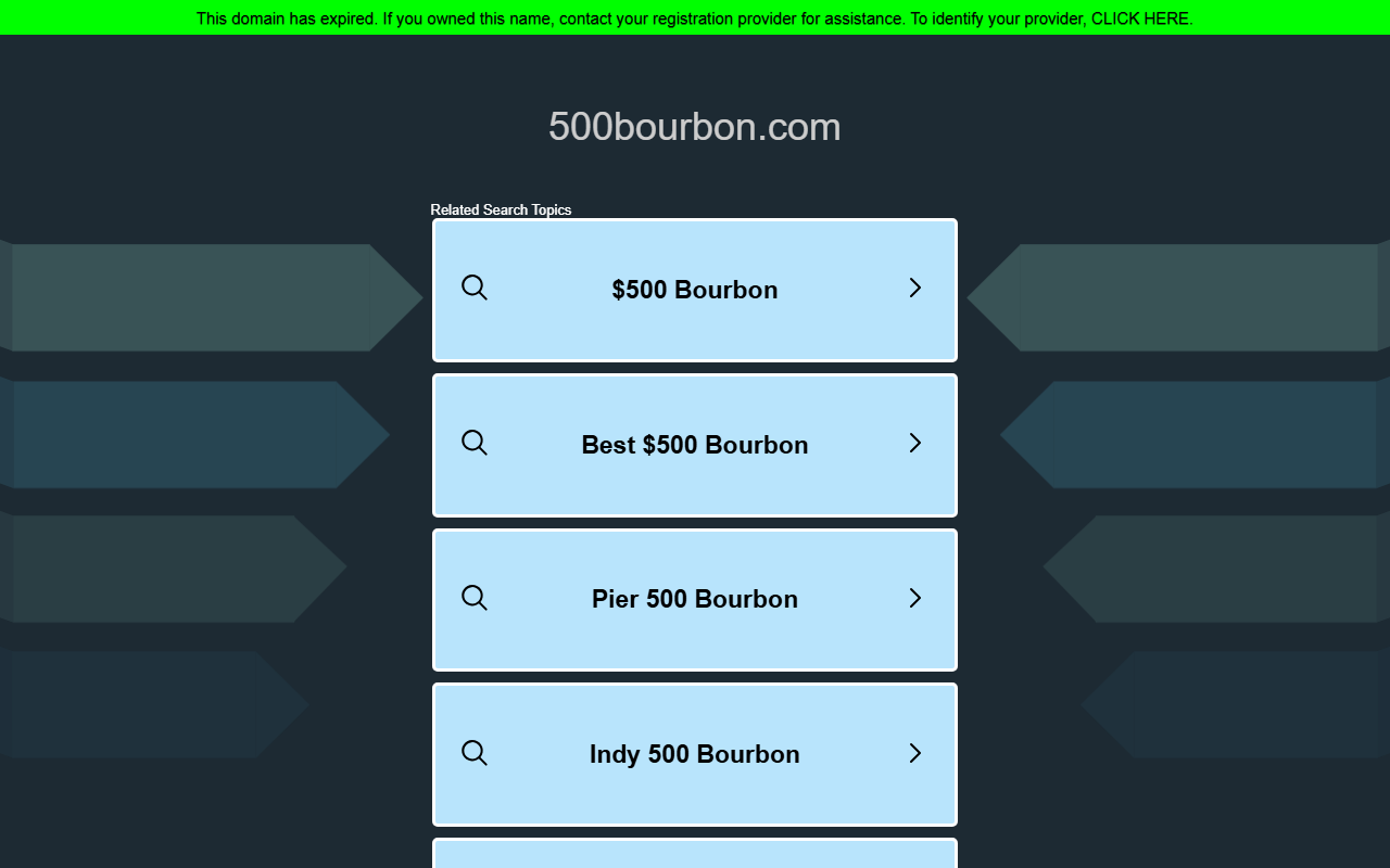 500bourbon.com screenshot