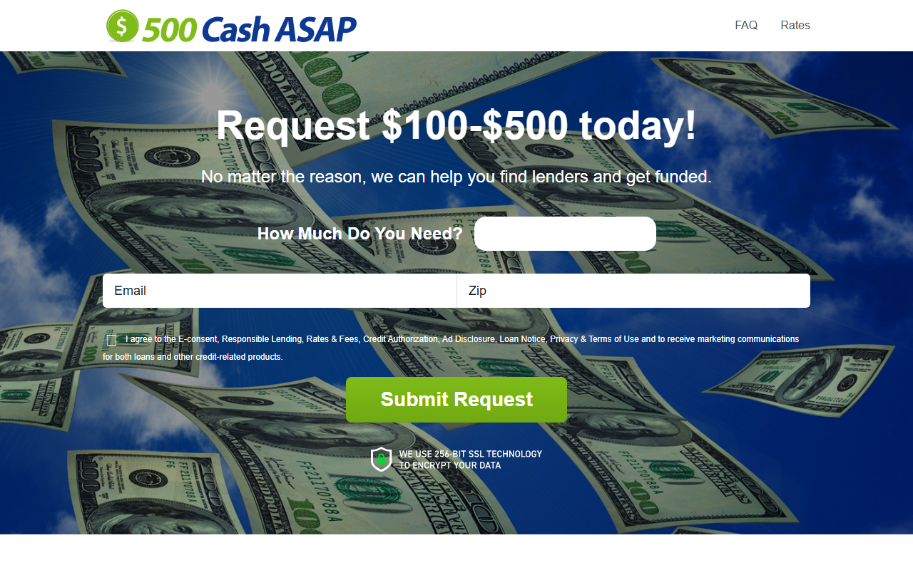 500cashasap.com screenshot