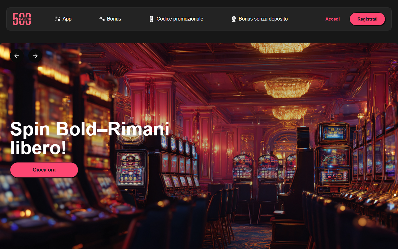 500casino-it.com screenshot
