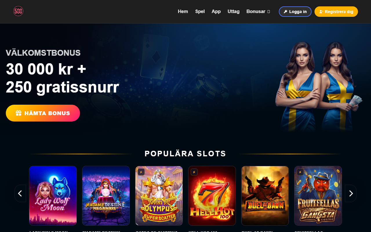 500casino-se.com screenshot