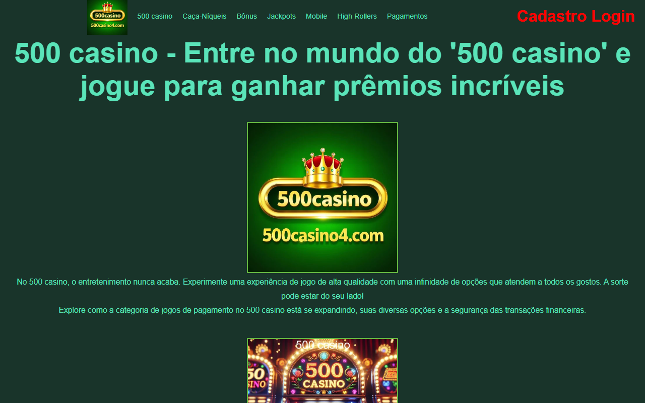 500casino4.com screenshot