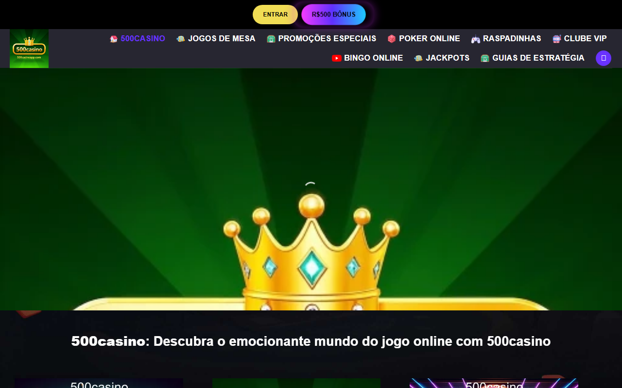 500casinoapp.com screenshot