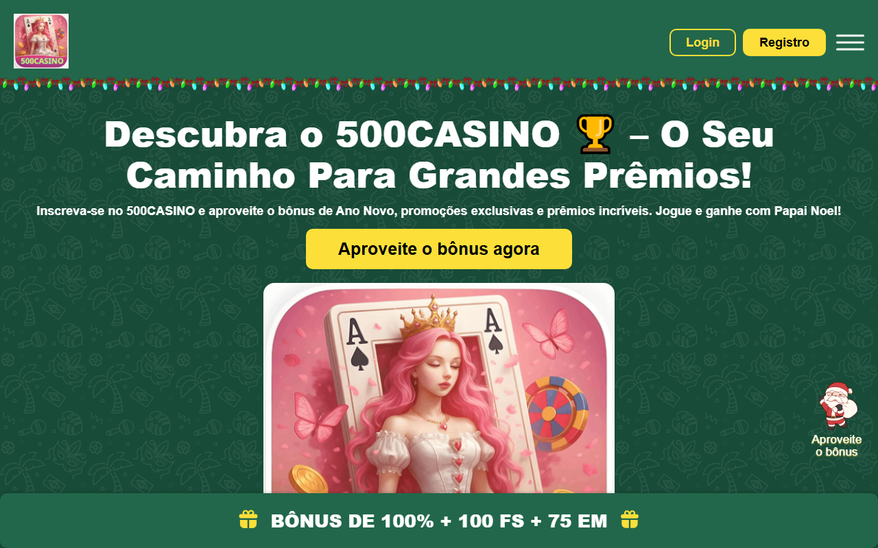 500casinobet.com screenshot