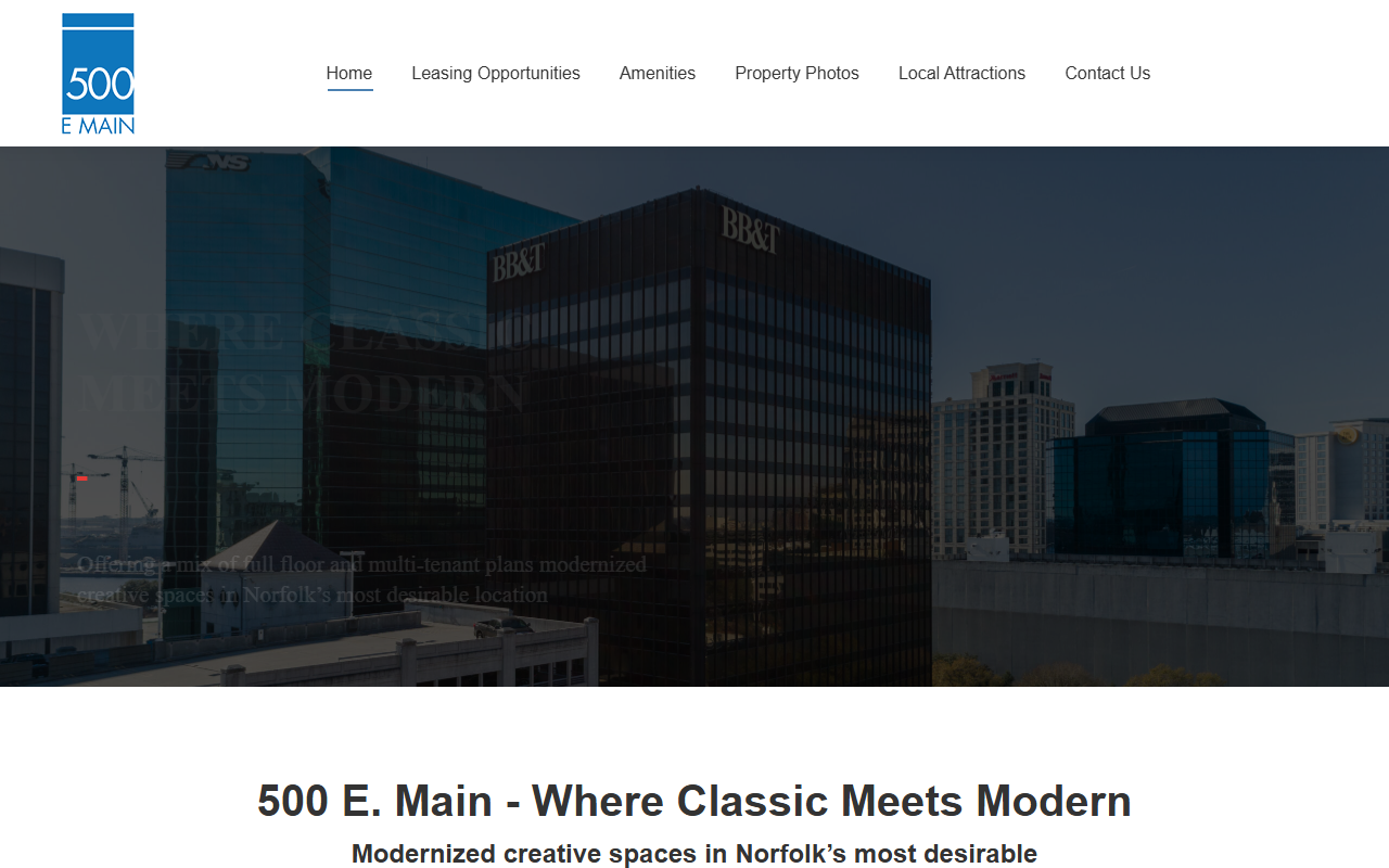 500eastmain.com screenshot