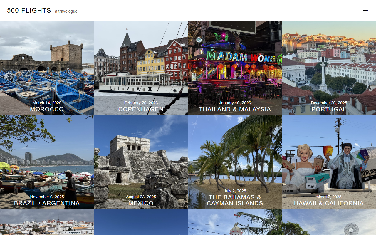 500flights.com screenshot