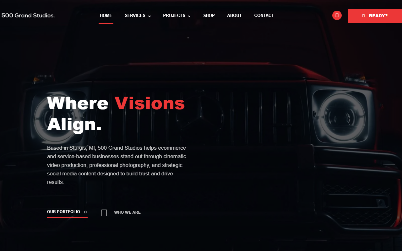 500grandstudios.com screenshot