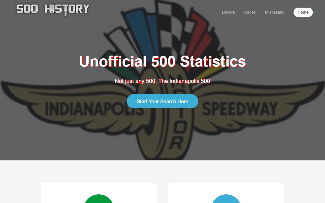 500history.com screenshot