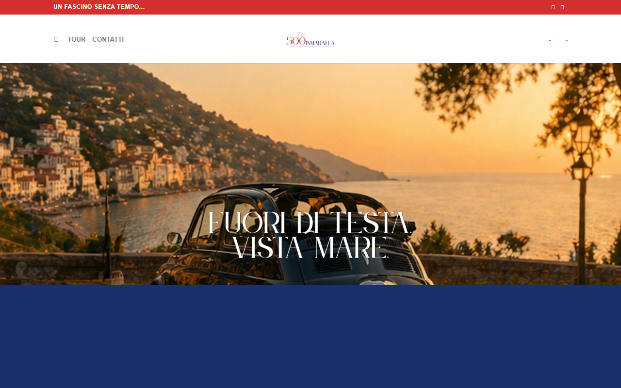 500inmaratea.com screenshot