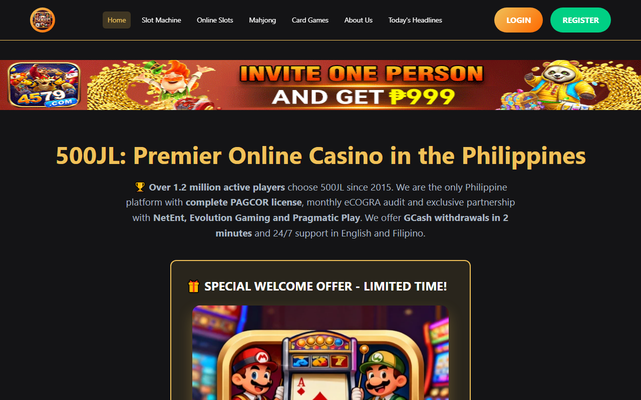 500jlregister.com screenshot