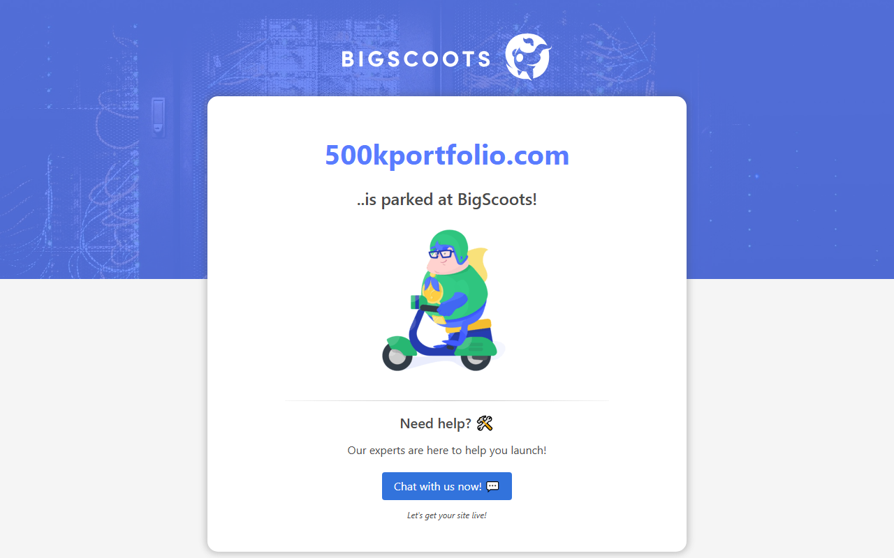 500kportfolio.com screenshot