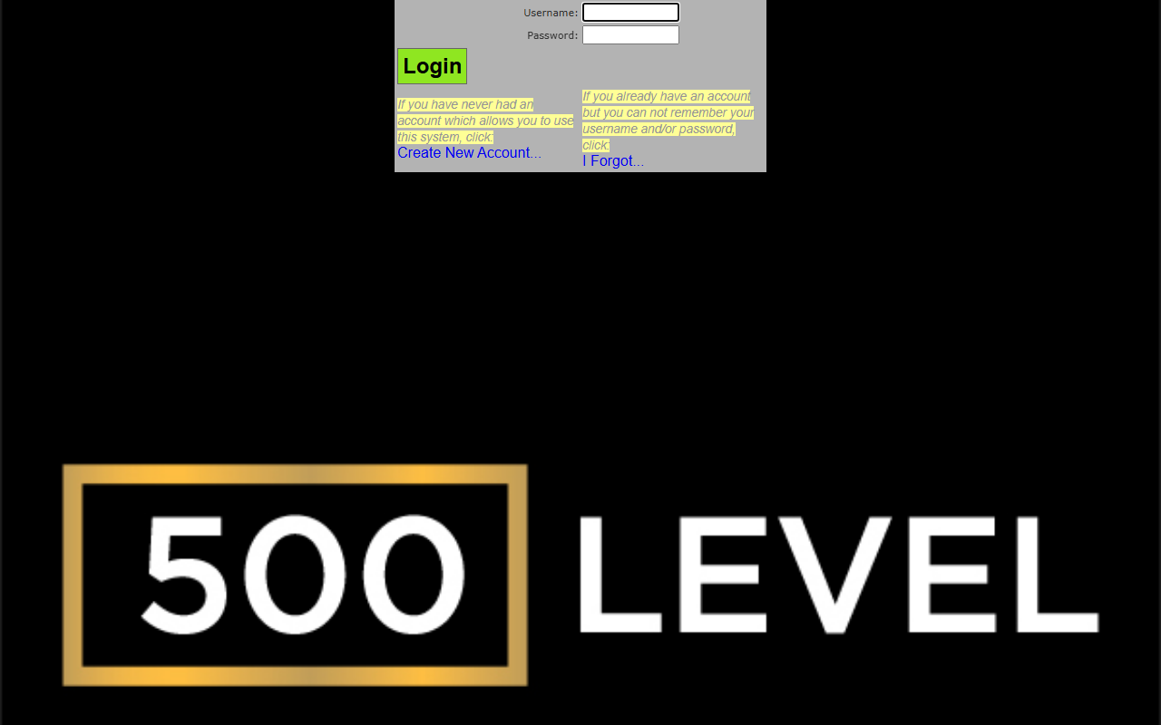 500levelfans.com screenshot