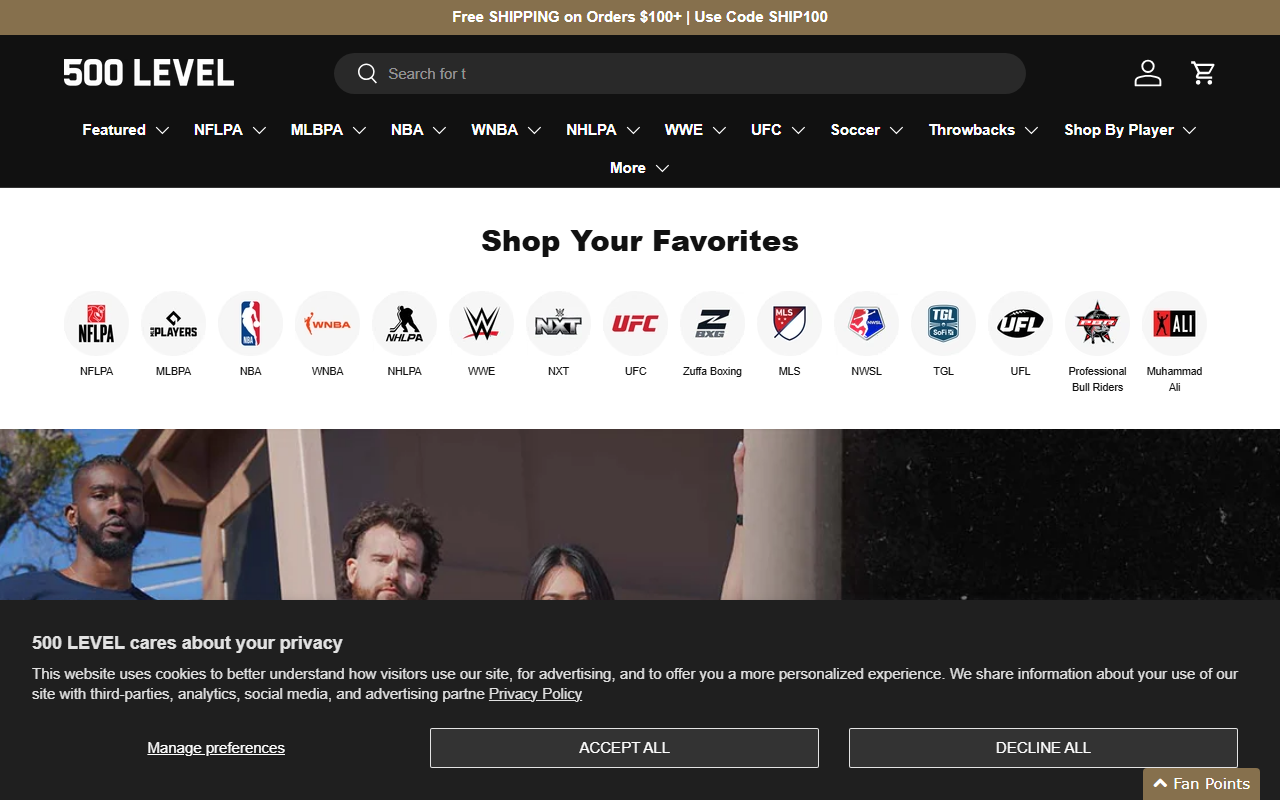 500levelnft.com screenshot