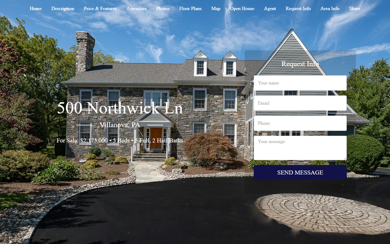 500northwick.com screenshot
