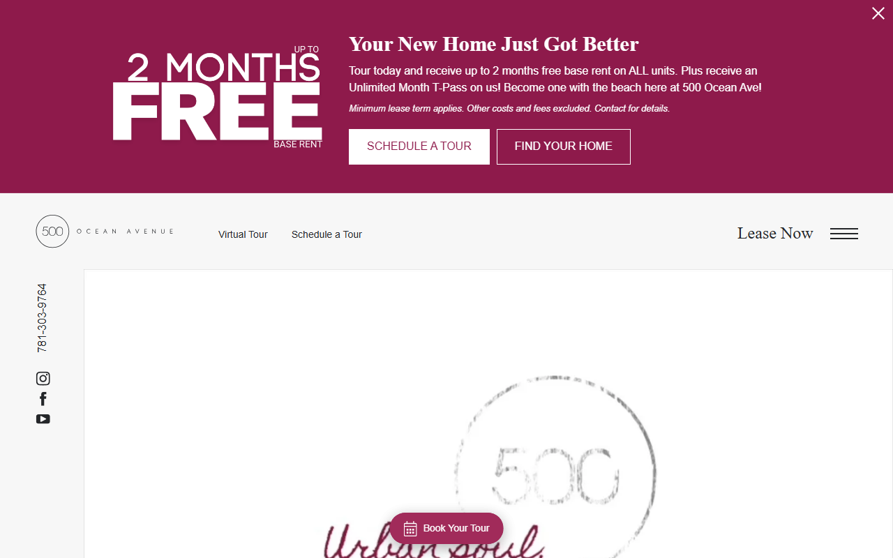 500oceanavenue.com screenshot