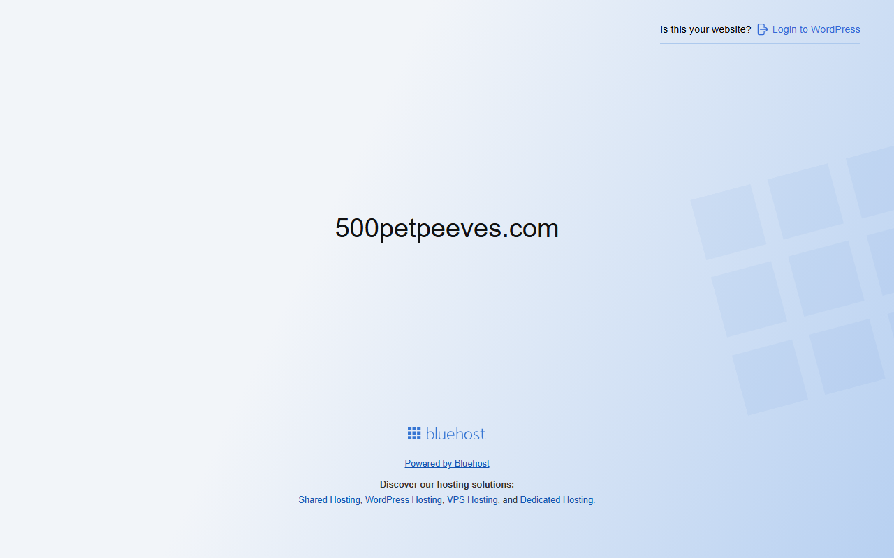 500petpeeves.com screenshot
