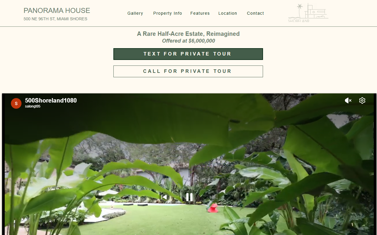 500shoreland.com screenshot