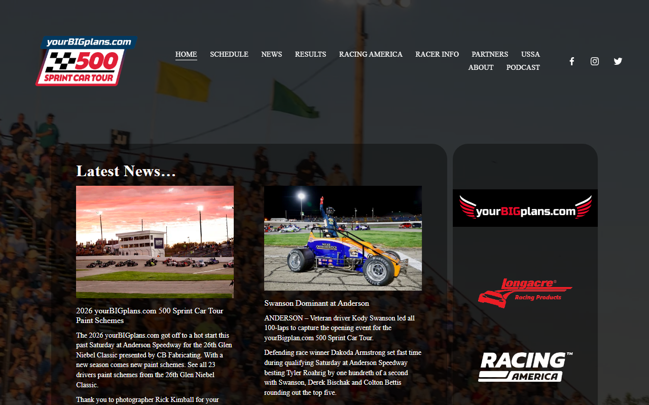 500sprintcartour.com screenshot