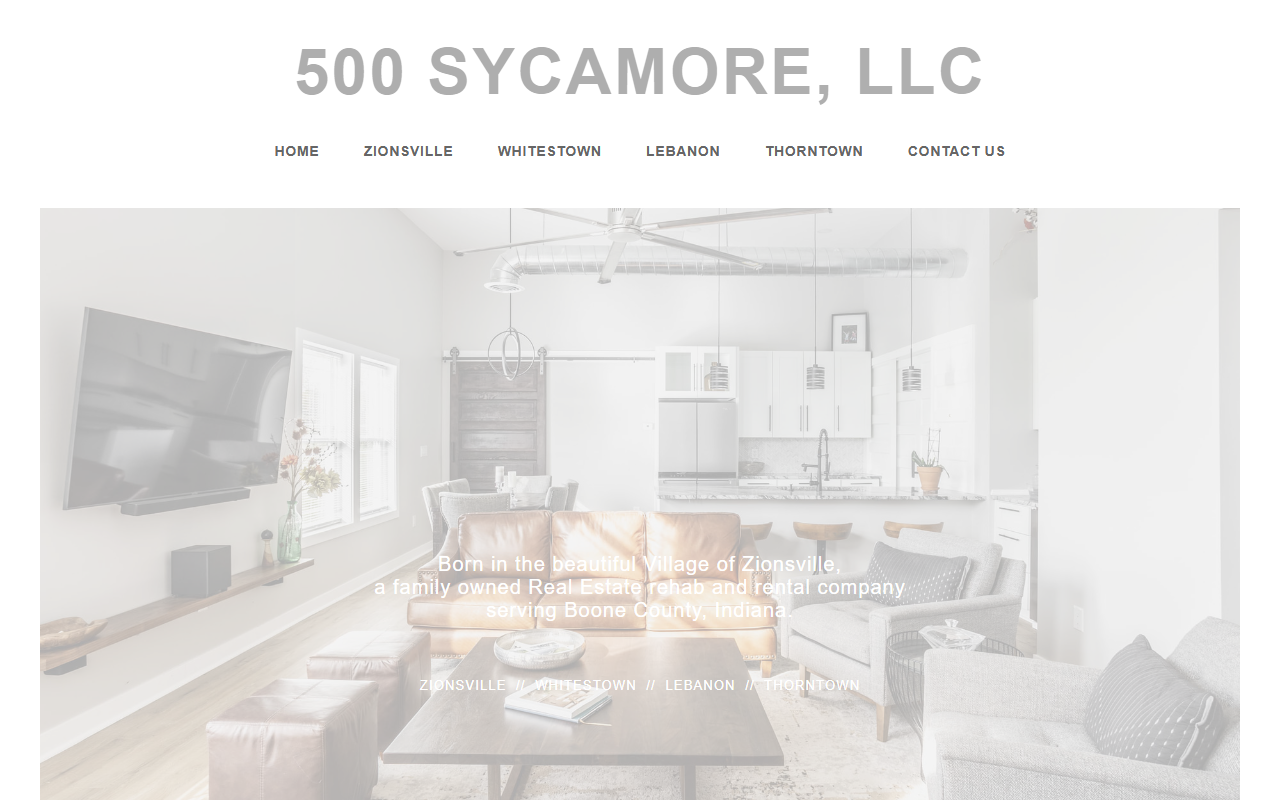 500sycamore.com screenshot