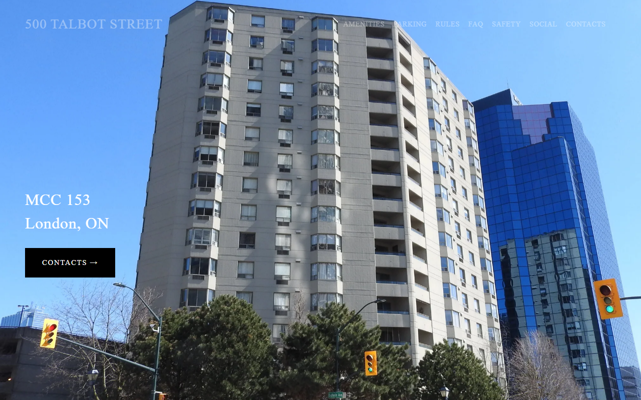 500talbotstreet.com screenshot