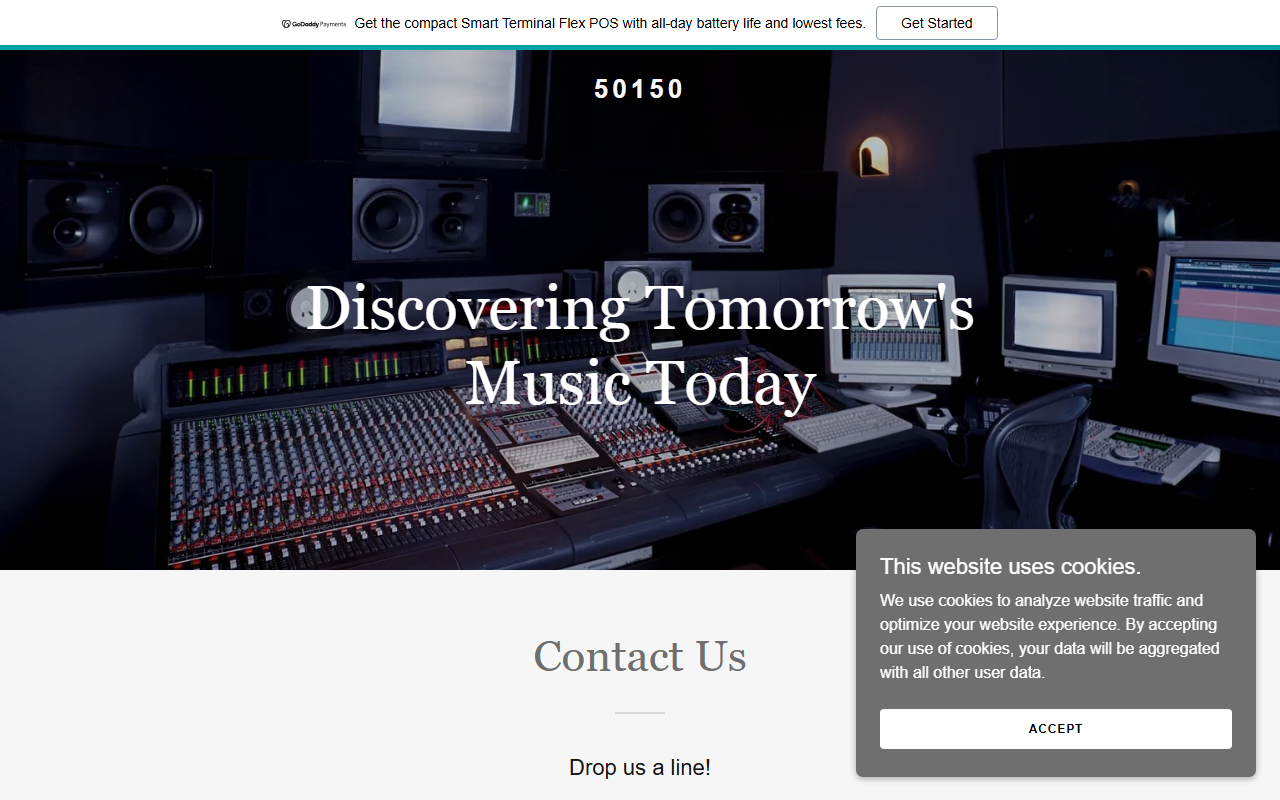 50150records.com screenshot